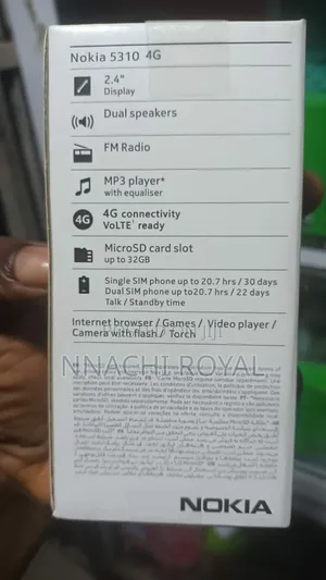 New Nokia 5310 XpressMusic Black