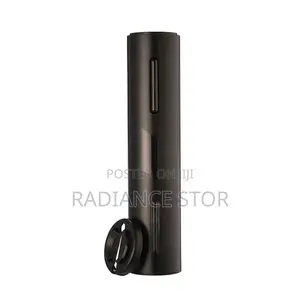 Rechargeable Black Wine Bottle Opener