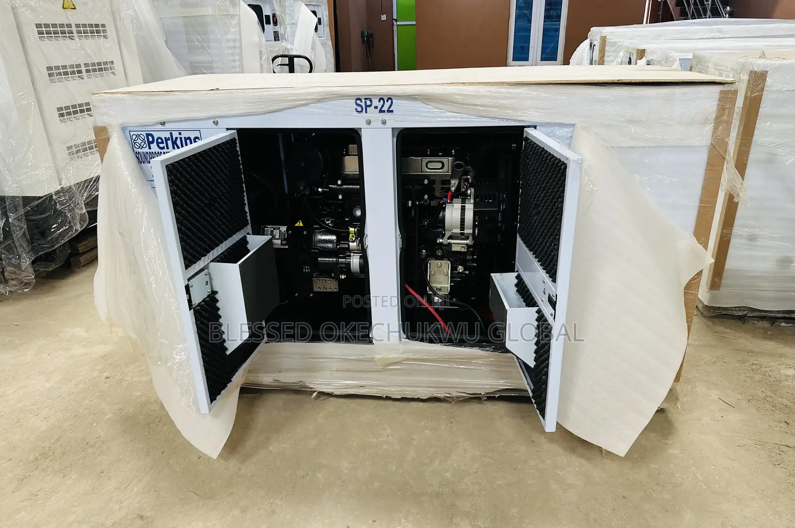 22kva Perkins Soundproof Generator