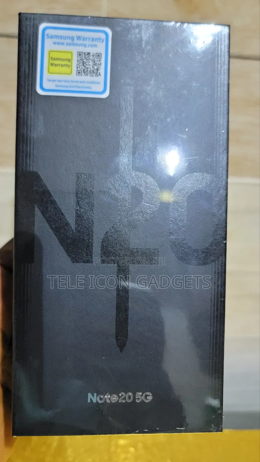 New Samsung Galaxy Note 20 5G 256 GB Gold