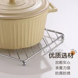 Stainless Pot Placement Rack