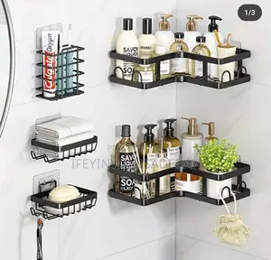 5pcs Set Antitrust Corner Shelf