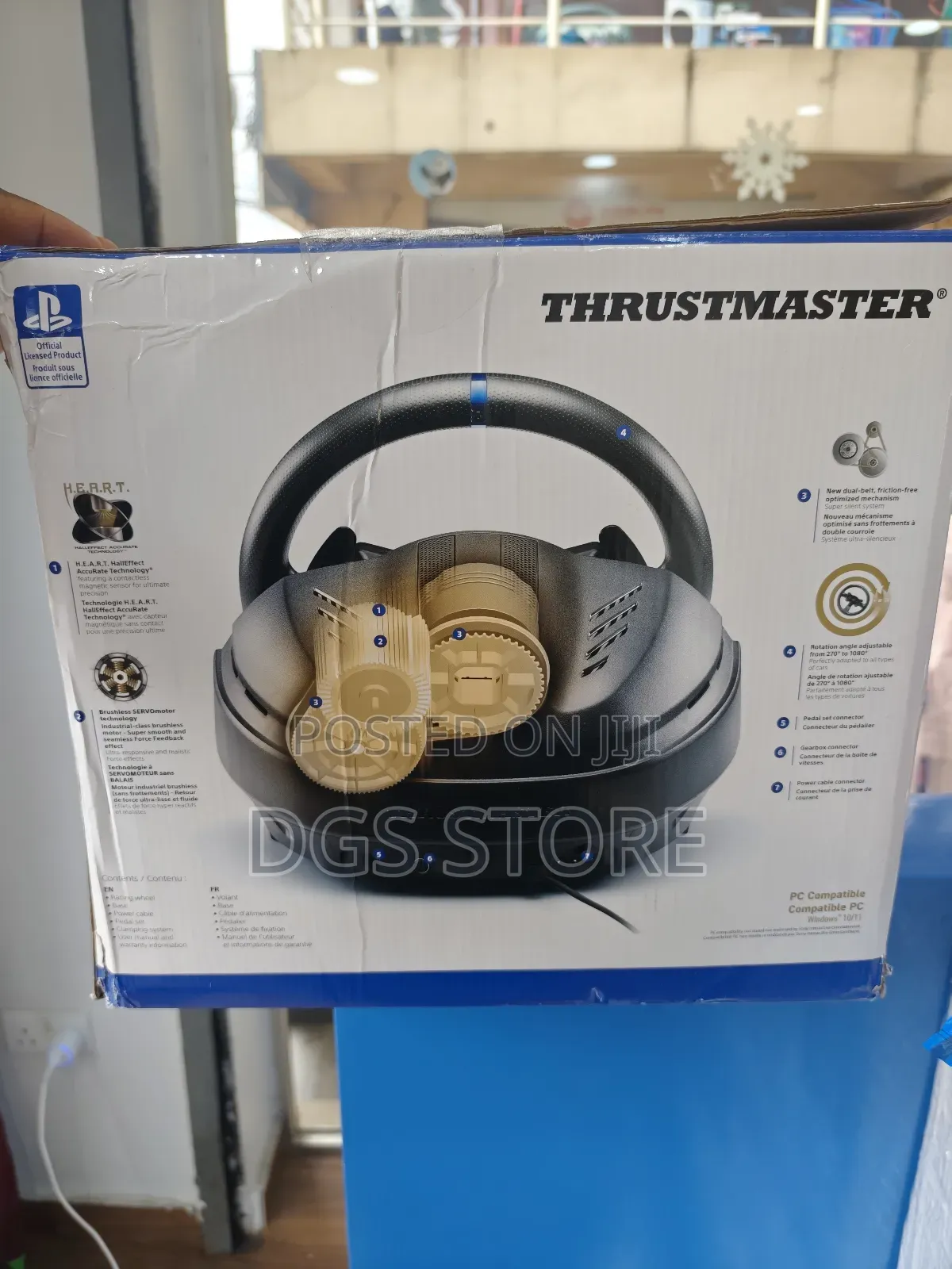 Thrustmaster T300 Rs Gt Racing Wheel for Ps4, Ps5