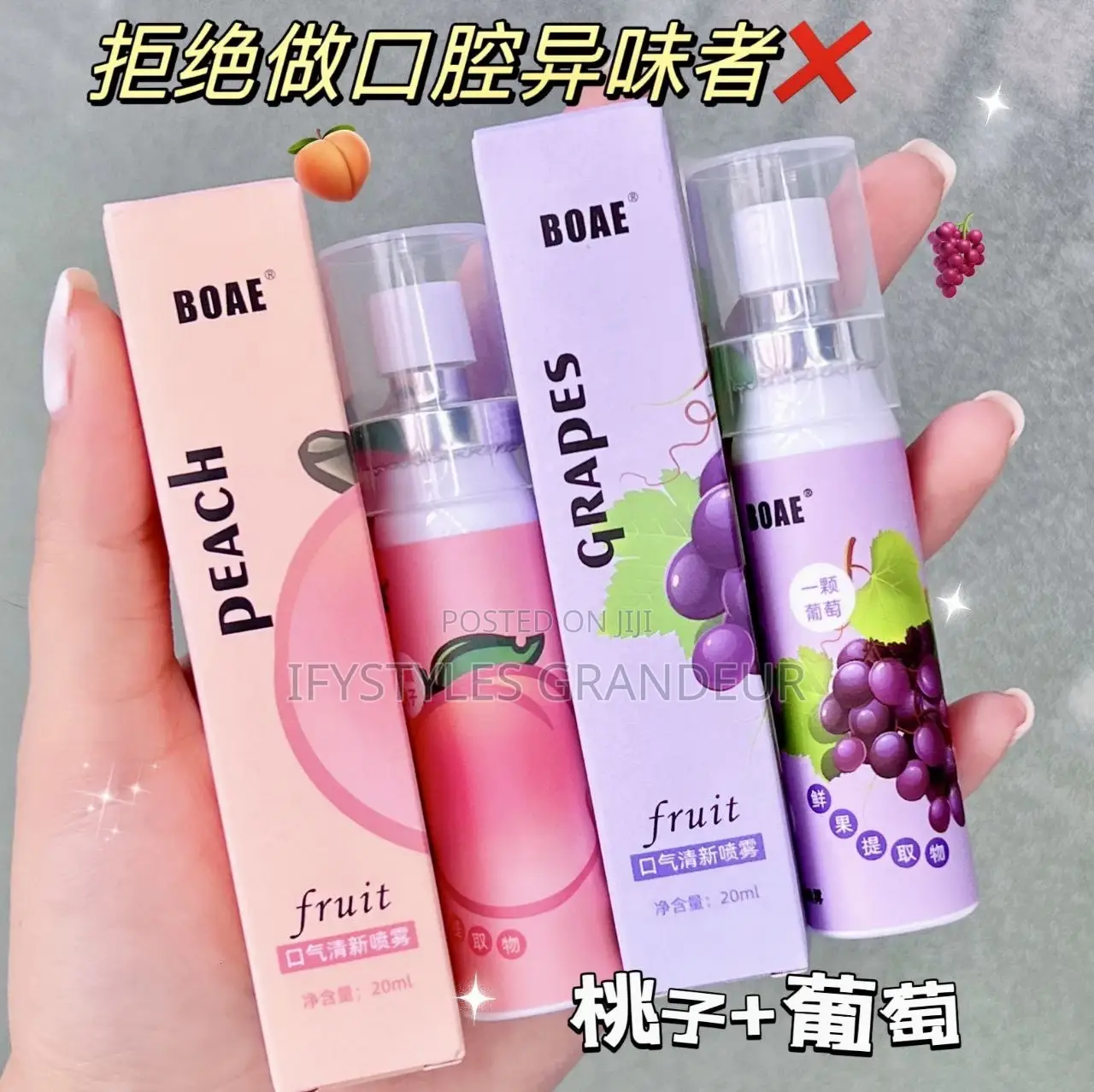 Mouth Spray for Fresh Breath