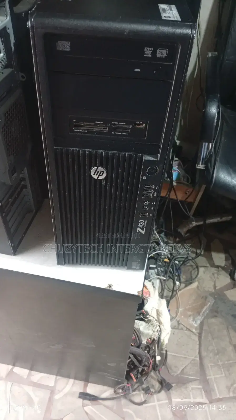 Desktop Computer HP Z420 64GB Intel Xeon HDD 1T