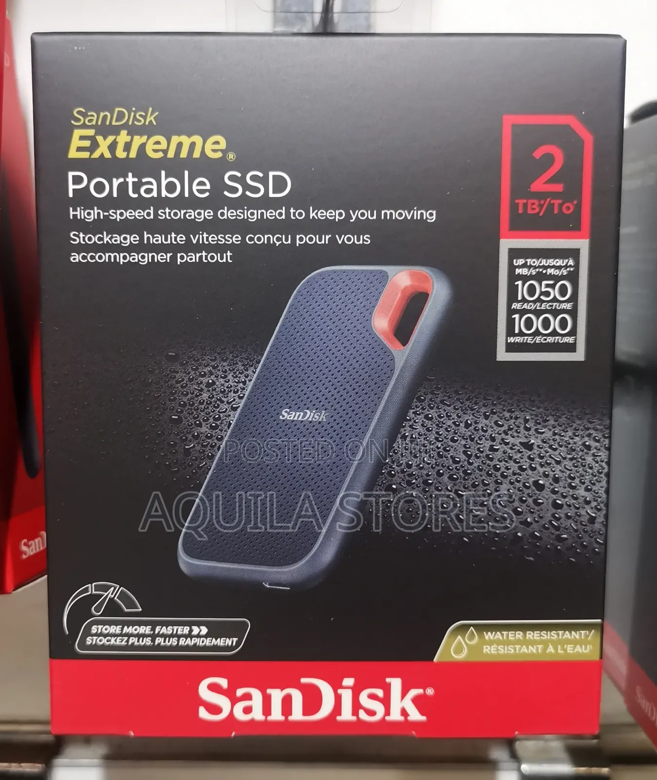 Sandisk 2tb Extreme Portable SSD (1050mbps)