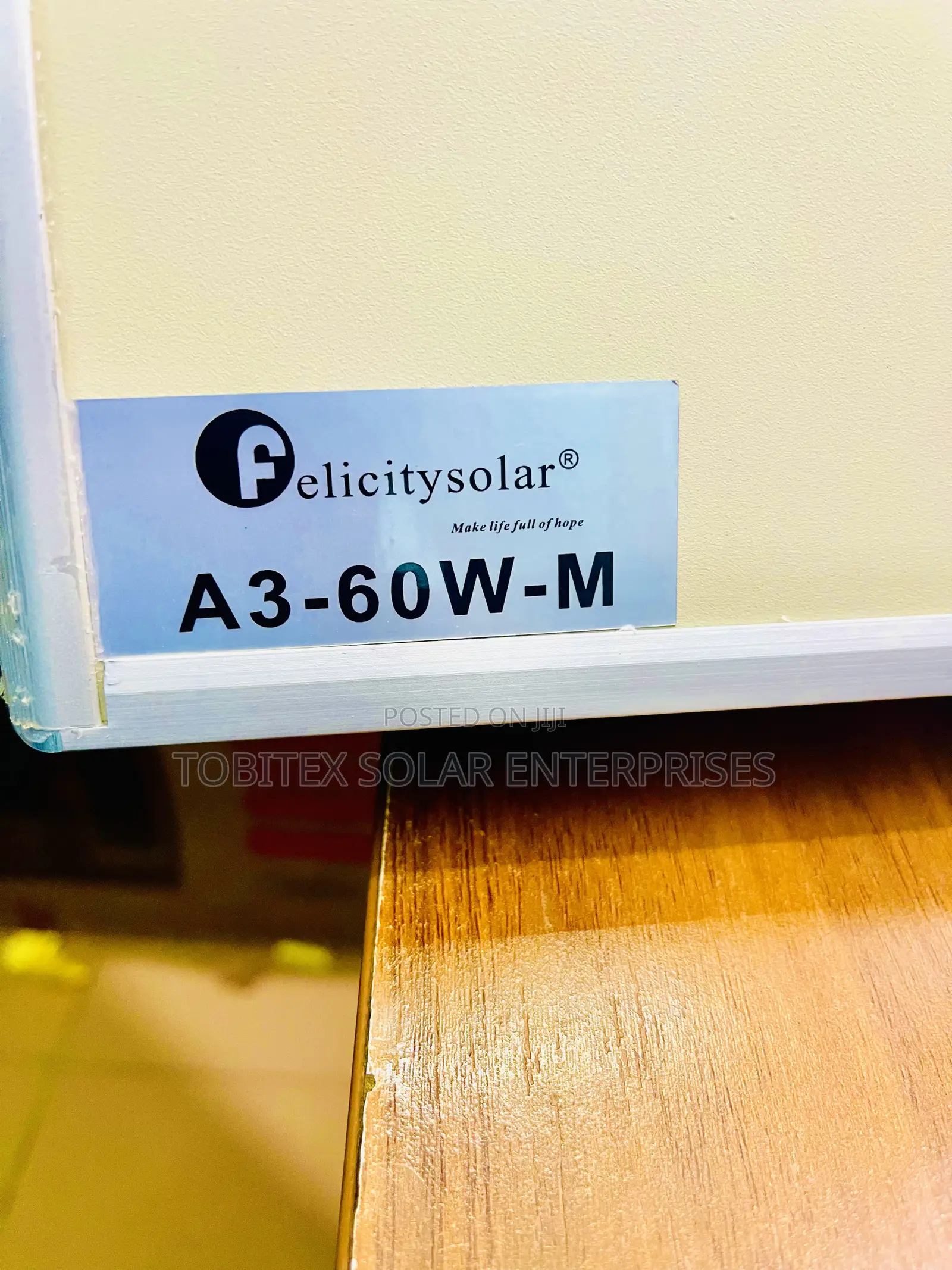 A3 Felicity Solar Light Quality