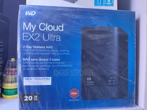 Wd My Cloud Ex2 Ultra 2 Bay Diskless Nas 20tb Hard Drive