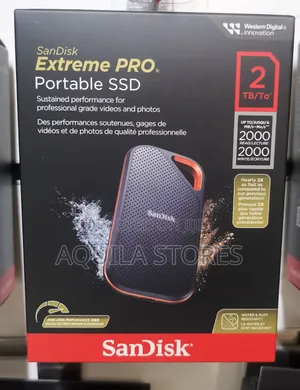 Sandisk 2tb Extreme Pro Portable Ssd (2000mbps)
