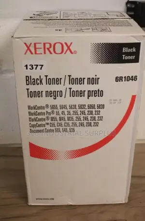 Original Xerox 6r1046 Toner 1 Waste Black