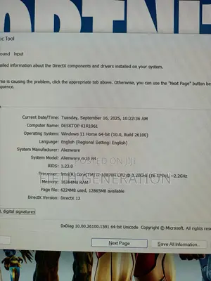 Laptop Alienware M15 R4 16GB Intel Core i7 SSD 1T