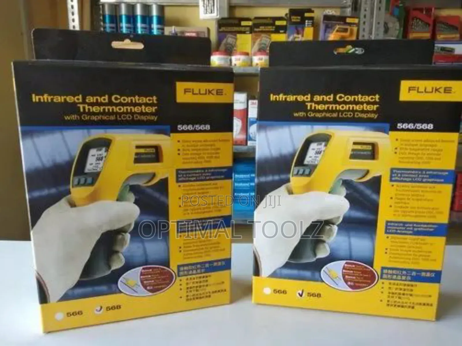 Fluke Thermal Infrared 566/568 Temperature Meter