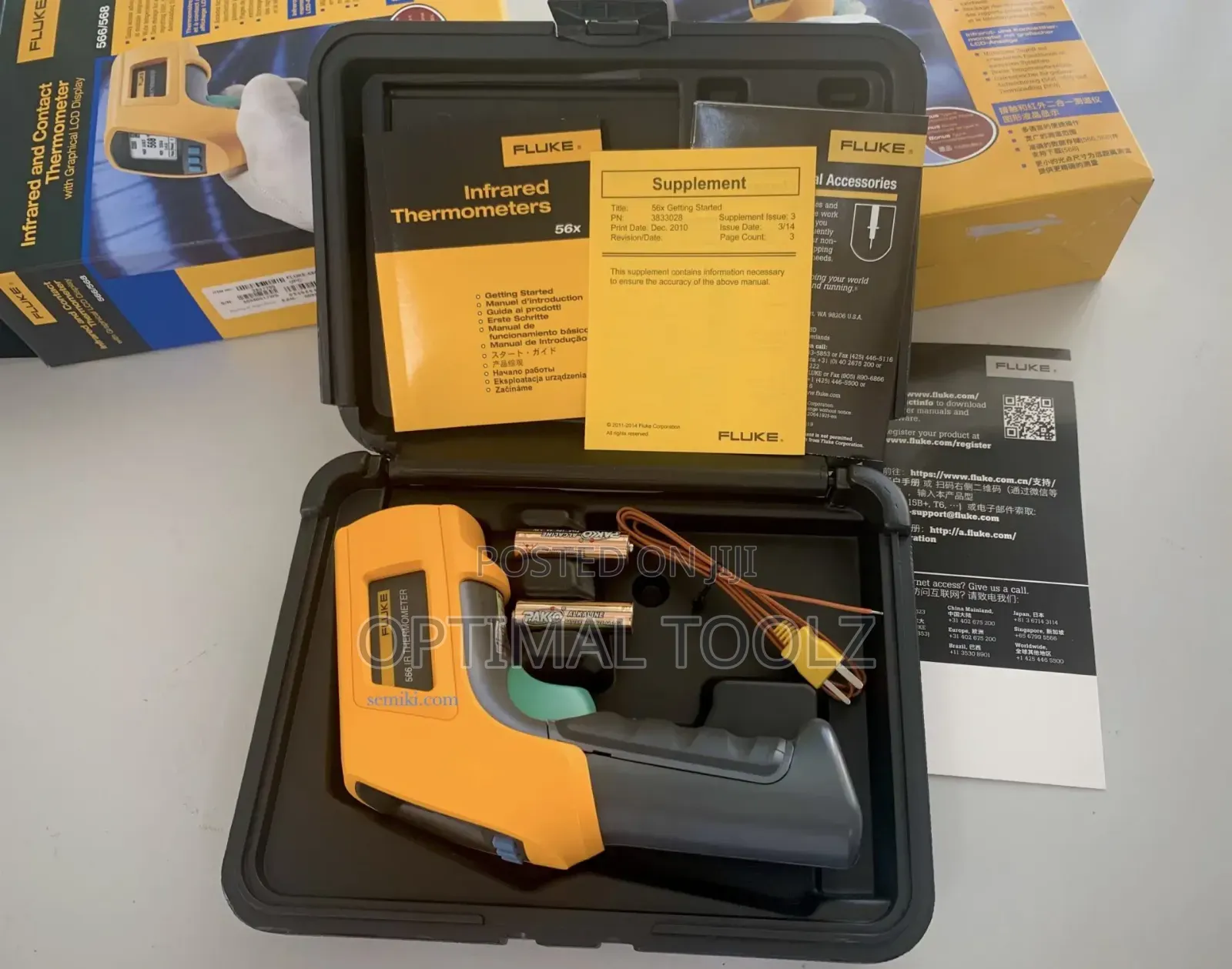 Fluke Thermal Infrared 566/568 Temperature Meter