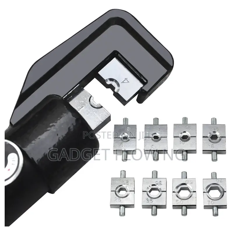 Manual Hydraulic Crimping Tool – Cable Terminal Crimper for Terminals