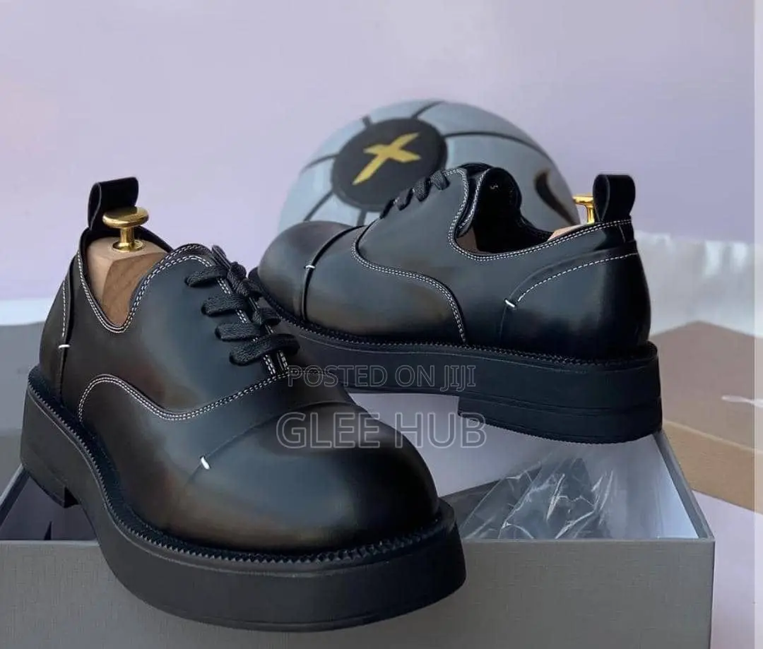 Chunky High Sole Corporate Shoes