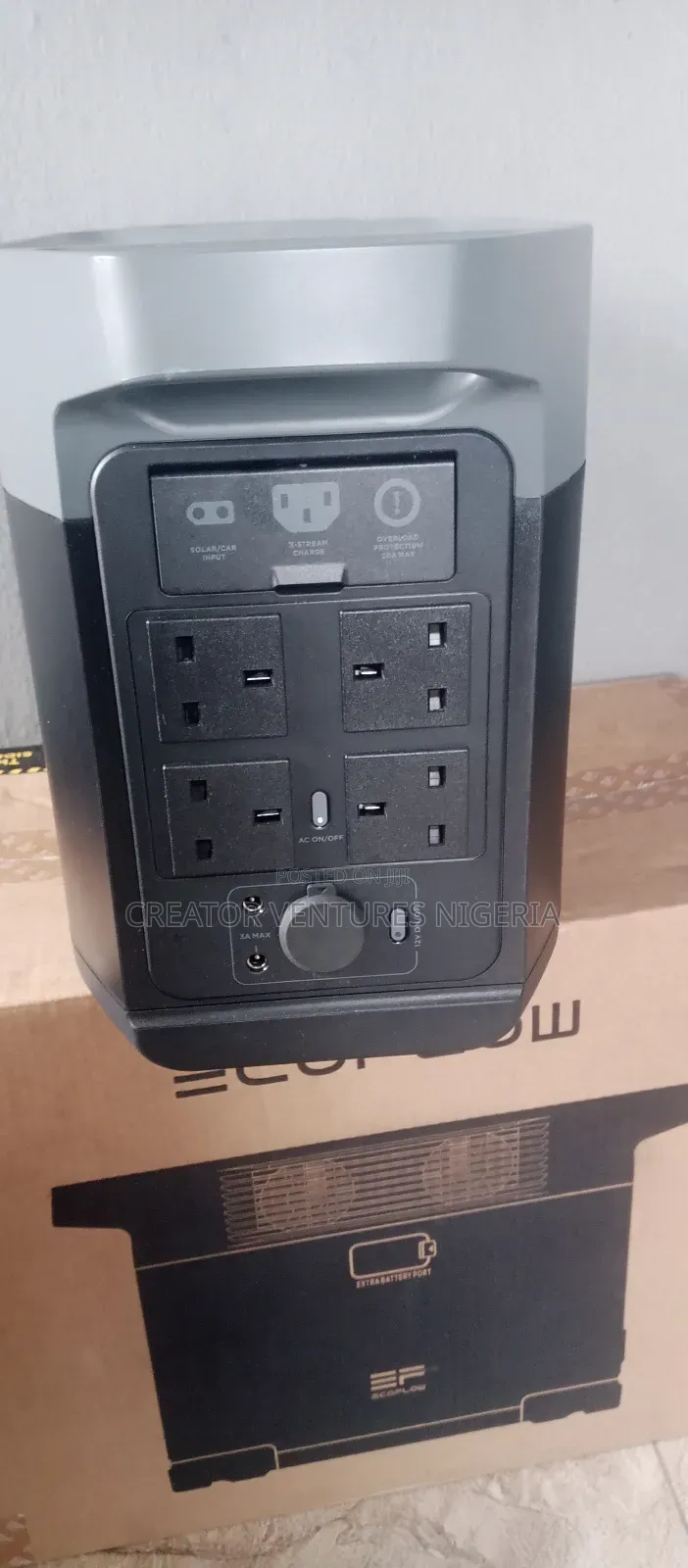 Ecoflow Smart Solar Generator,Delta 2 1800w,Lithium Battery,Free Panel