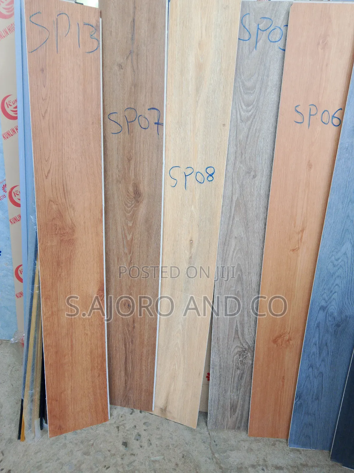 SPC Floor Tiles (Water Resistant) Price Is Per Square Meter