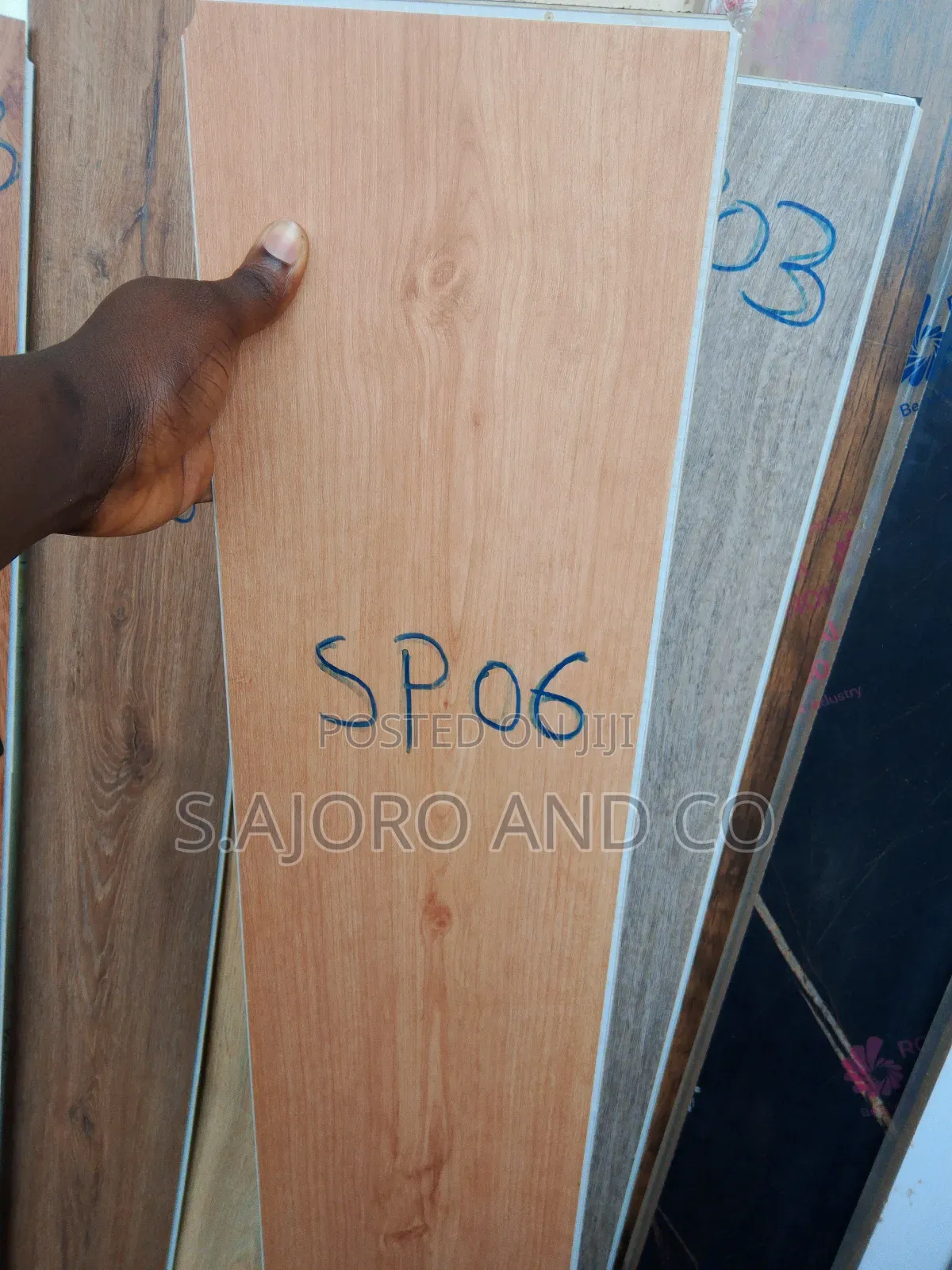 SPC Floor Tiles (Water Resistant) Price Is Per Square Meter