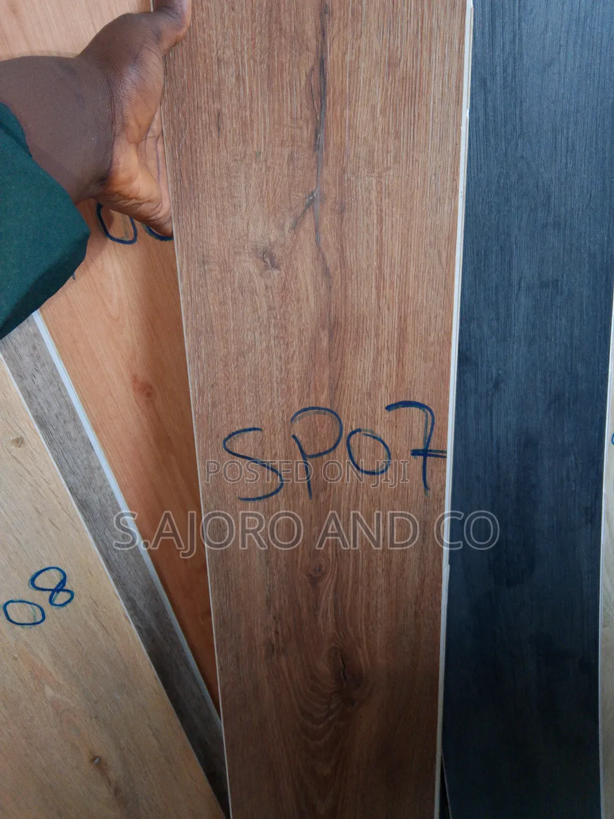 SPC Floor Tiles (Water Resistant) Price Is Per Square Meter