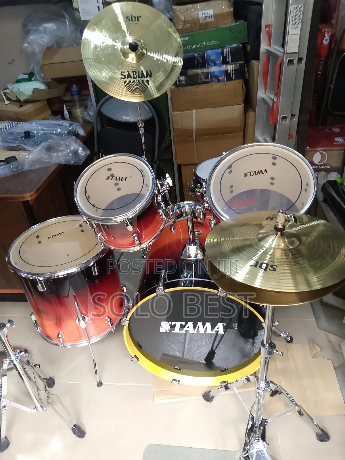 Complete 5 Set Tama Drum Set