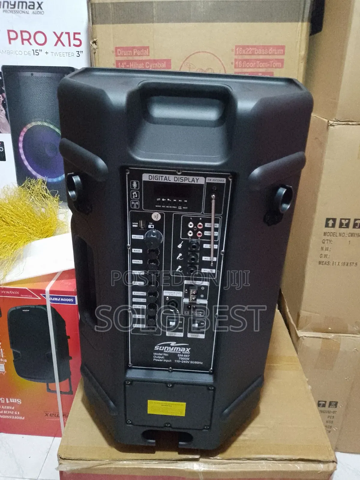 15 Inches Sonymax Public Address System
