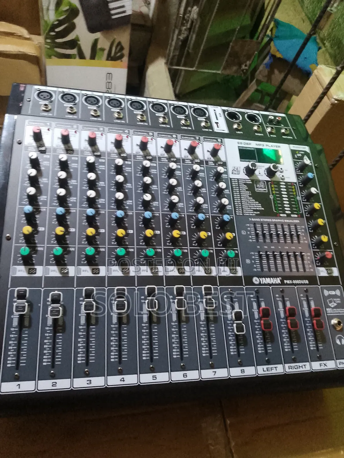 8 Channel Yamaha Powder Mixer