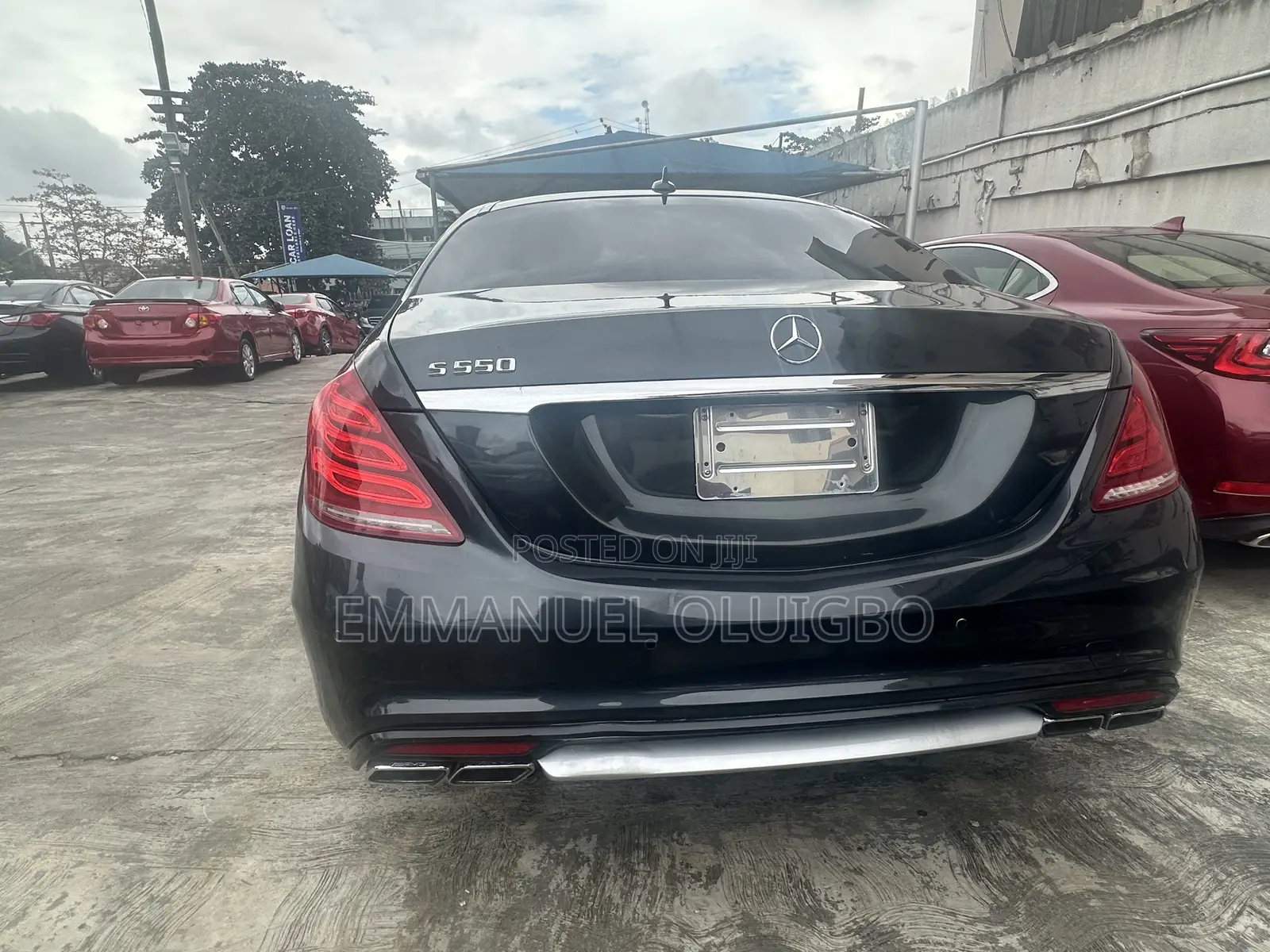Mercedes-Benz S-Class S 550 4MATIC 2015 Gray