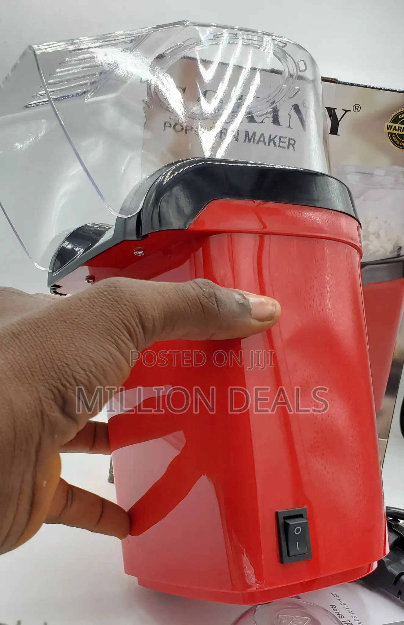Portable Popcorn Maker Machine Air Machine