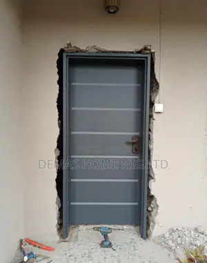 Iserali Door 3 by 7ft Gray Color