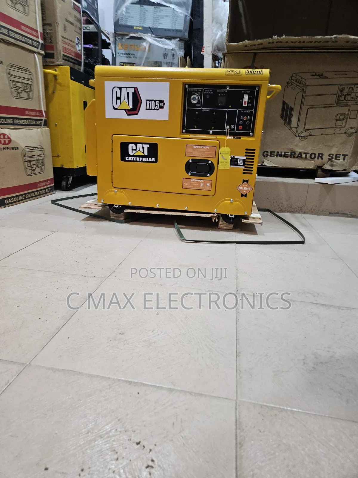 Cat 10kva Diesel Soundproof Generator