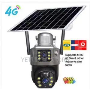 Mobile Phone View Solar CCTV Camera