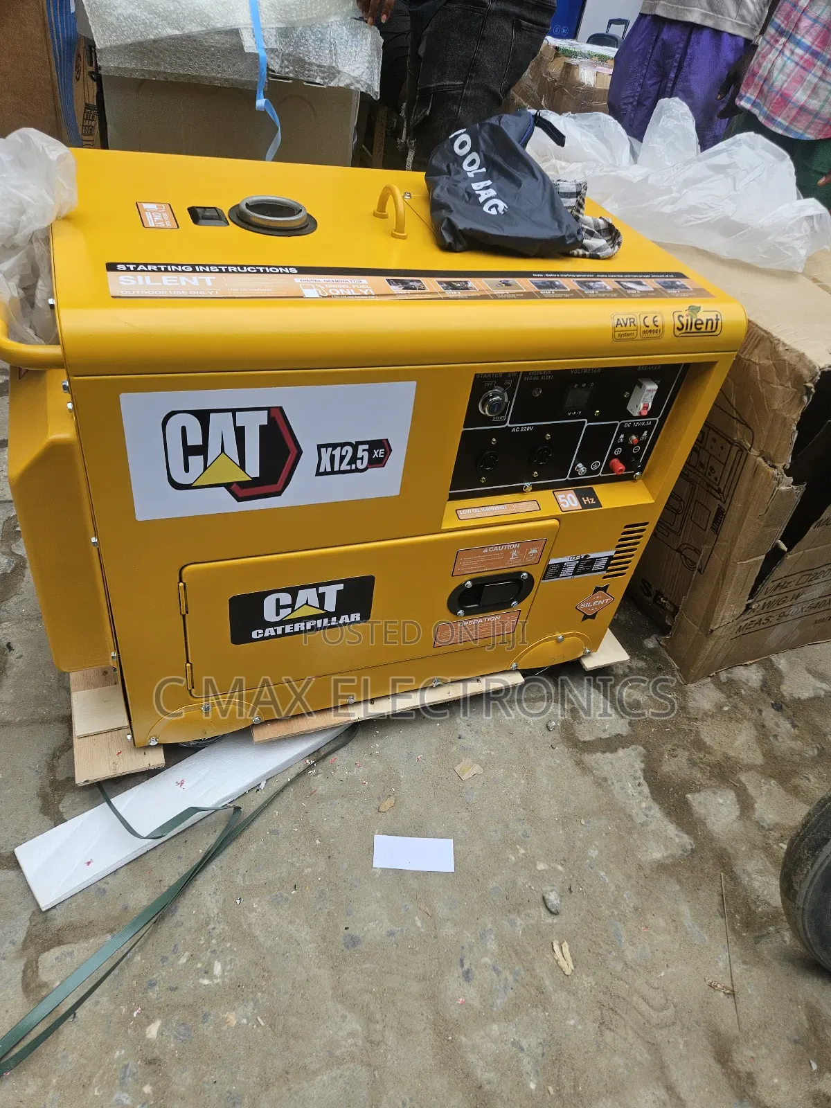 Cat 12kva Diesel Soundproof Generator 100%Copper Wire