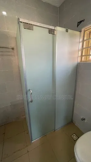 Shower Glass Sandblasted Cubicle