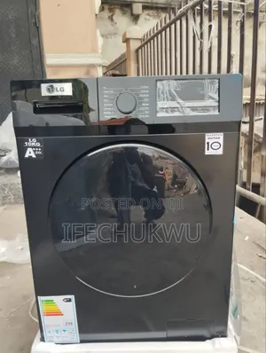Original Lg 10kg Black Colour Automatic Inverter Washing Machine