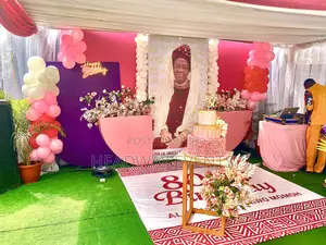 Intimate 80th Birthday Celebration Decor