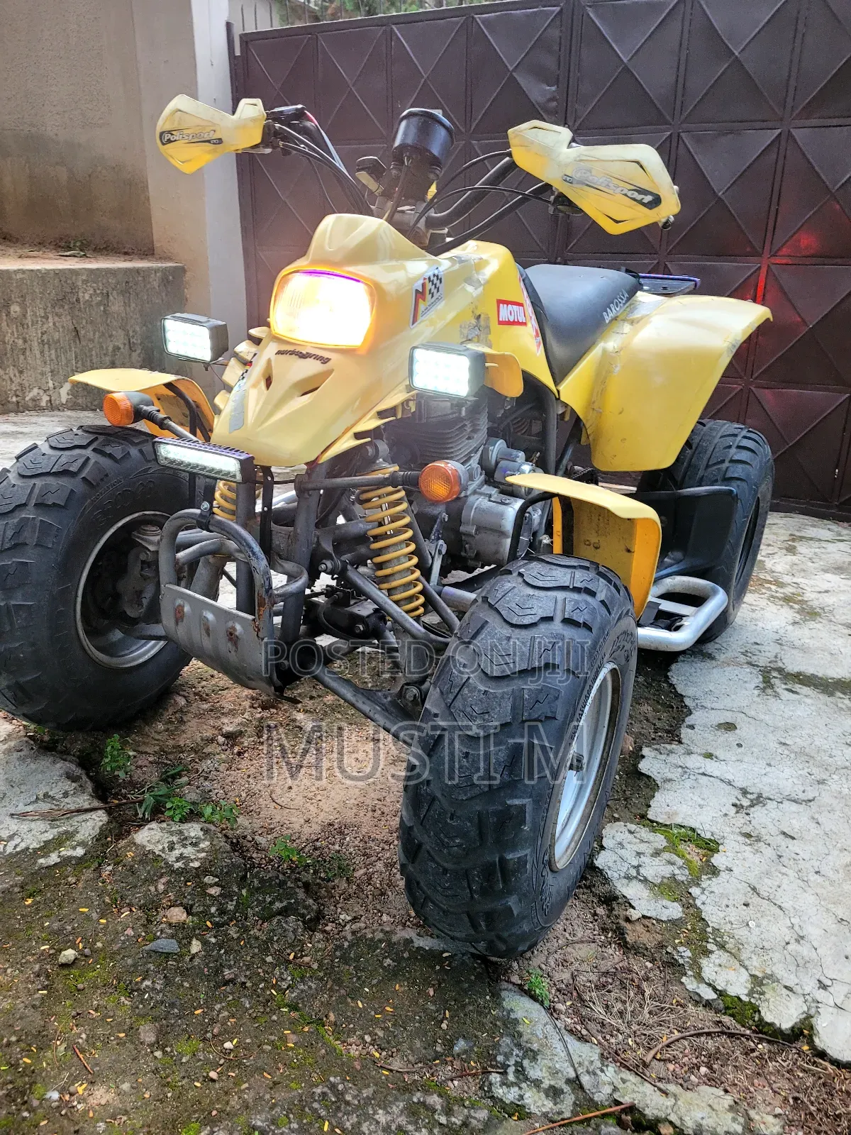 Motorcycle 2010 Yellow