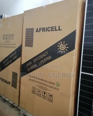 600watt Africel Solar Panel 144 Cells Halfcut Mono (Brand New)