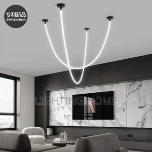 Silicone Double Chandelier Light L3500mm