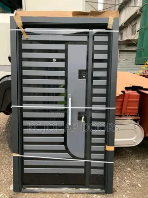 Gray Color Turkey Quality Luxury Security Entrance 4ft Door