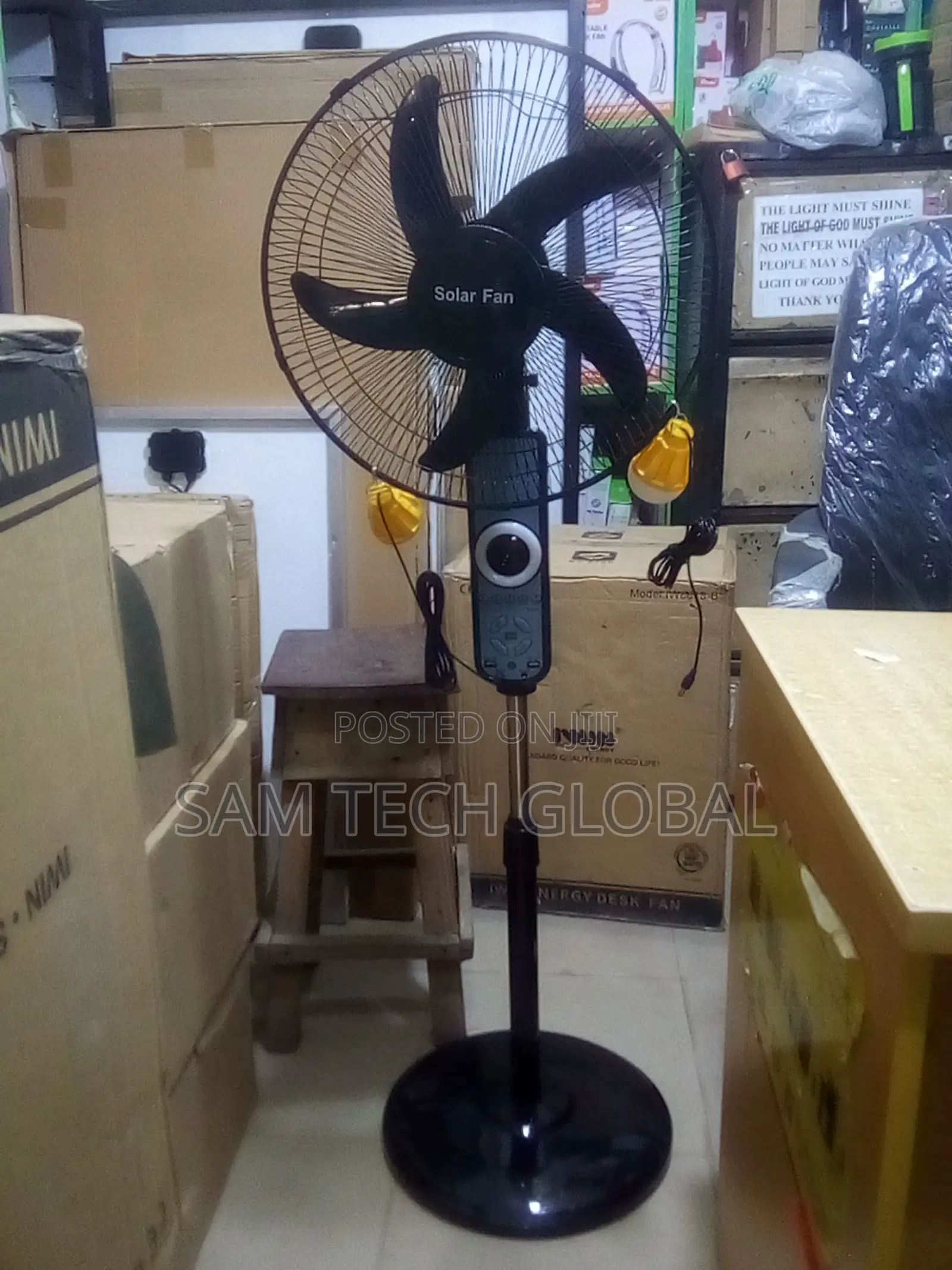 Mp3 Solar Fan