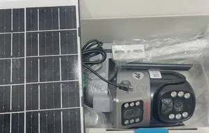A Double Lens Outdoor/Indoor Solar Security Camera 4g