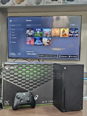 Open Box Microsoft Xbox Series X 1tb With 9 Games