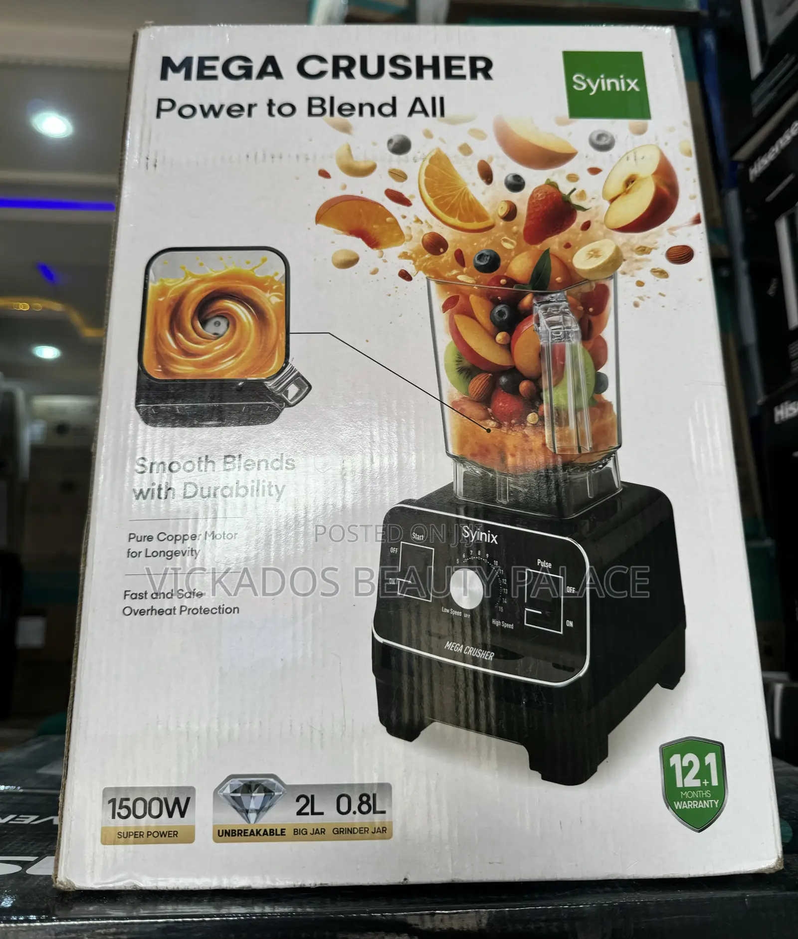 Syinix Mega Crusher Blender