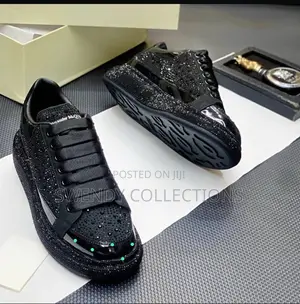 Luxury Black Sneakers