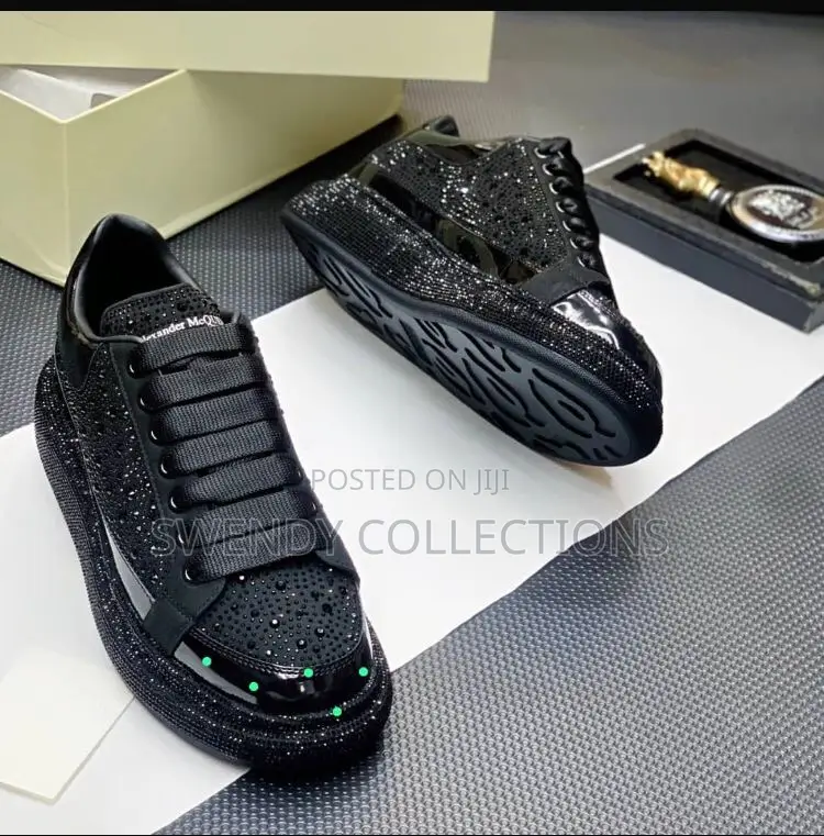 Luxury Black Sneakers