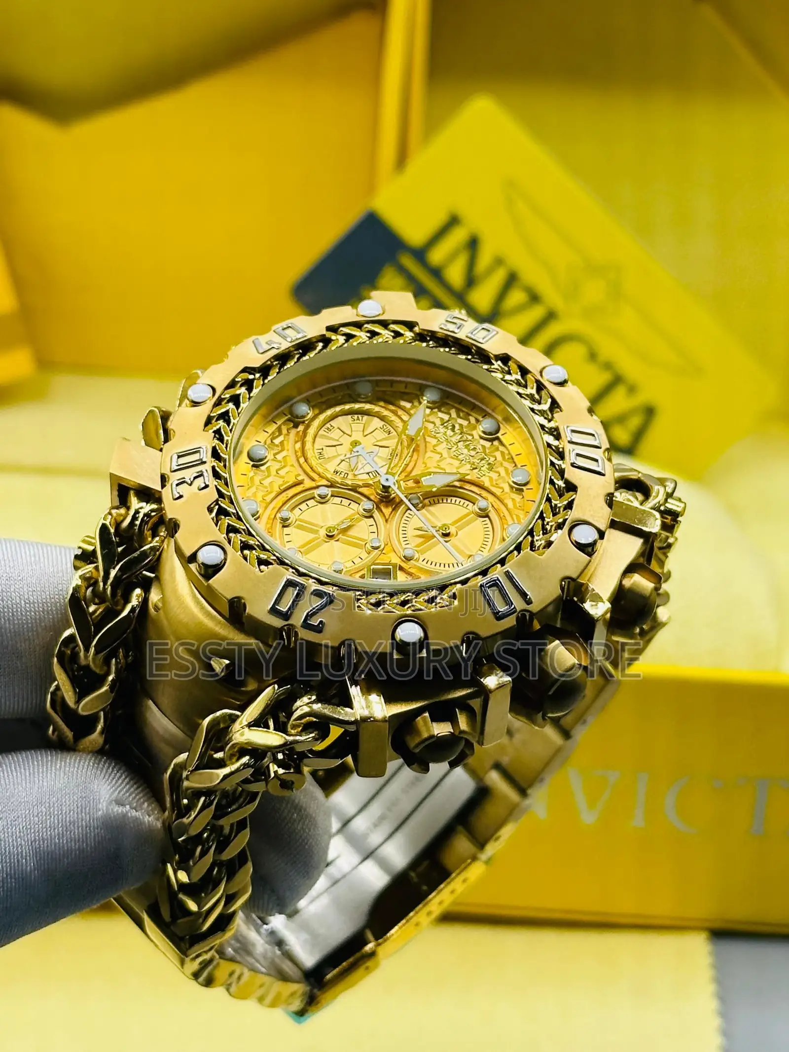 High Quality Luxury Invicta Chain Wristwatch