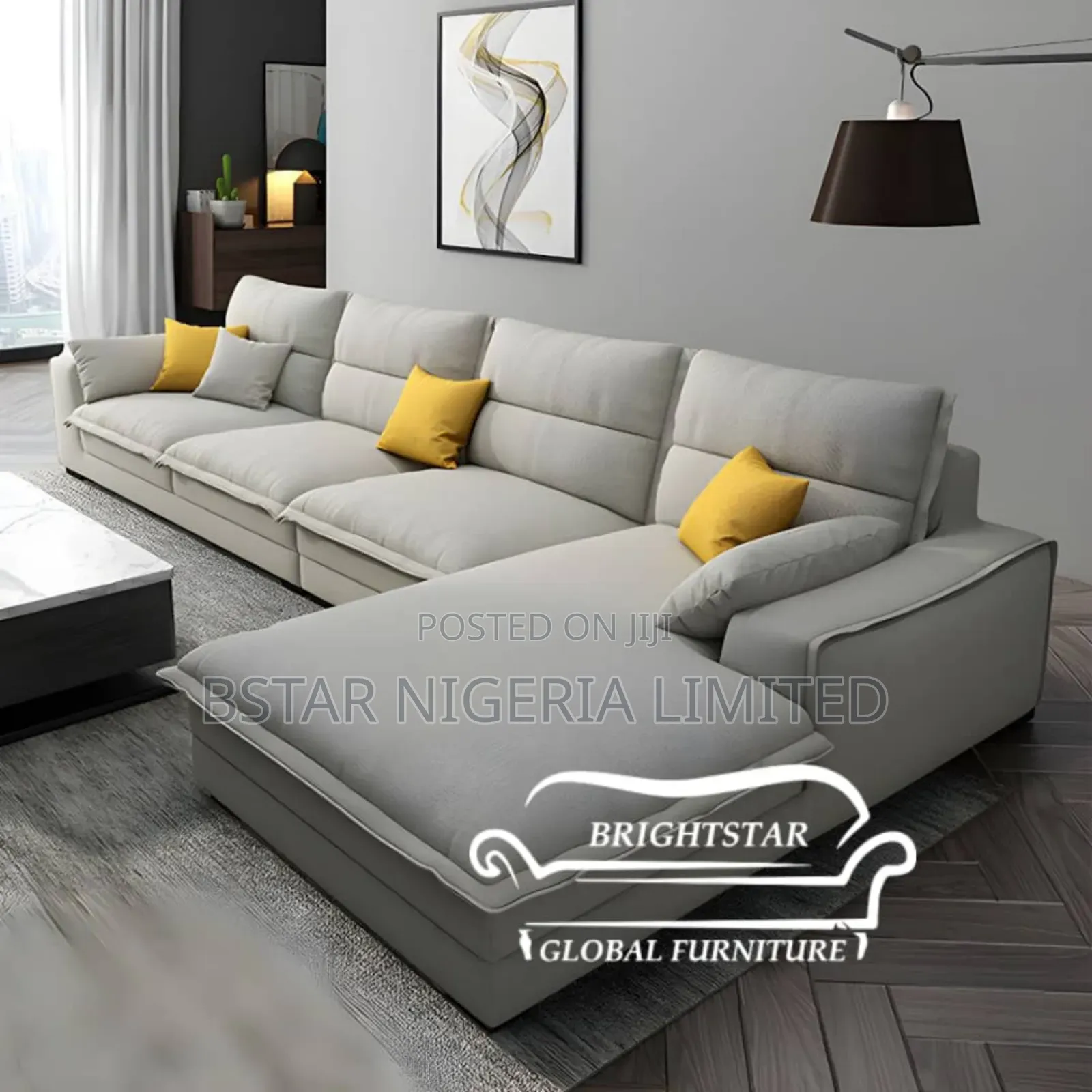 Soft and Comfort L-Shaped Sofa Chair