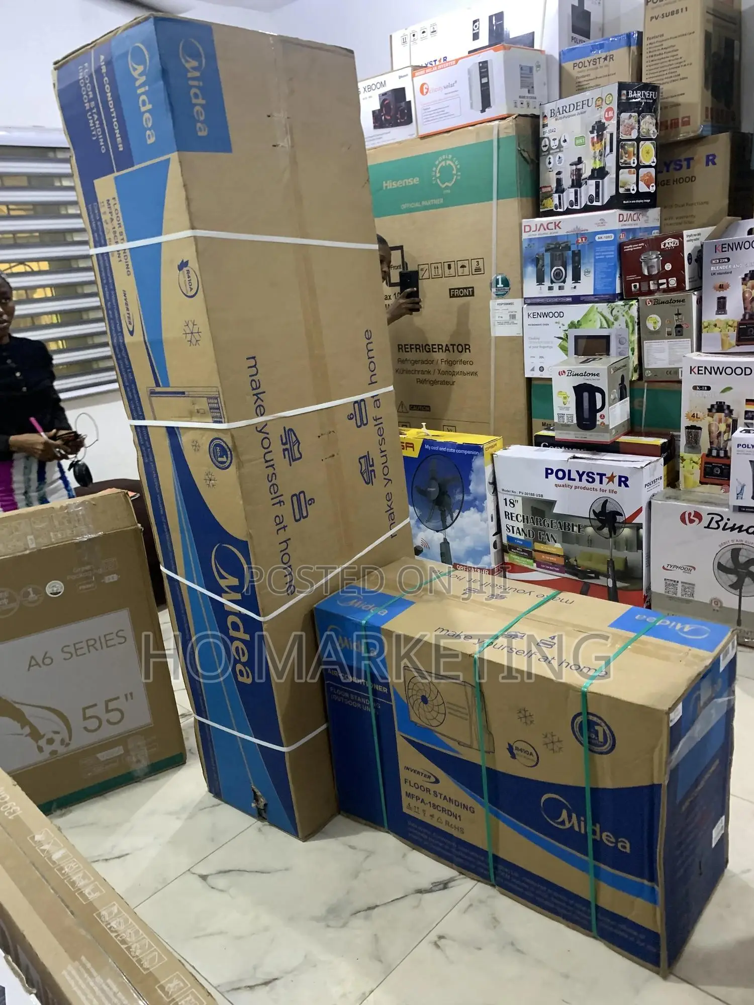 Midea 2 Ton Floor Standing Ac – Inverter Technology