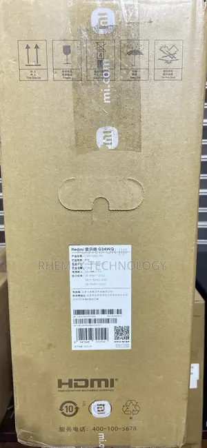 Xiaomi Redmi G34wq 180hz 34" Curved Gaming Monitor With RGB