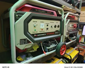 15kva Maxmech Petrol Generator With Key and Battery Coper